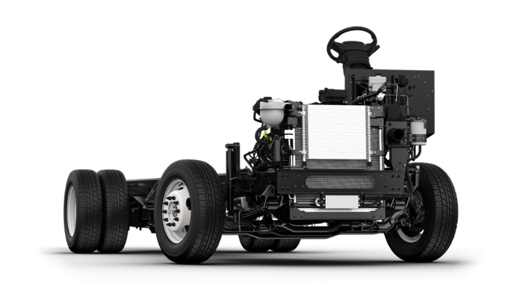 F-Stripped Chassis vehicle